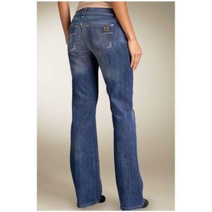 Joe’s Honey Bootcut Fit Denim Jeans Pants Slightly Distressed Harvey Wash W31